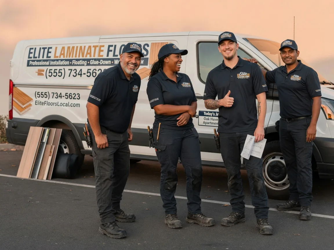 Laminate flooring installation company in Nevis, MN